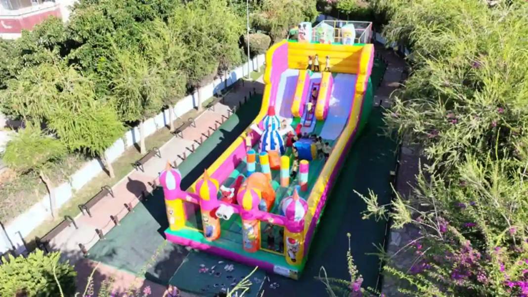 Alanya’daki Dev Balon Park Yeniden Açıldı 1